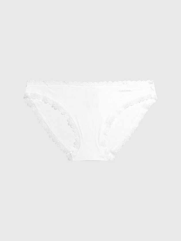 Calvin Klein USA Bikini - Flirty Womens Briefs White 5072834-PM